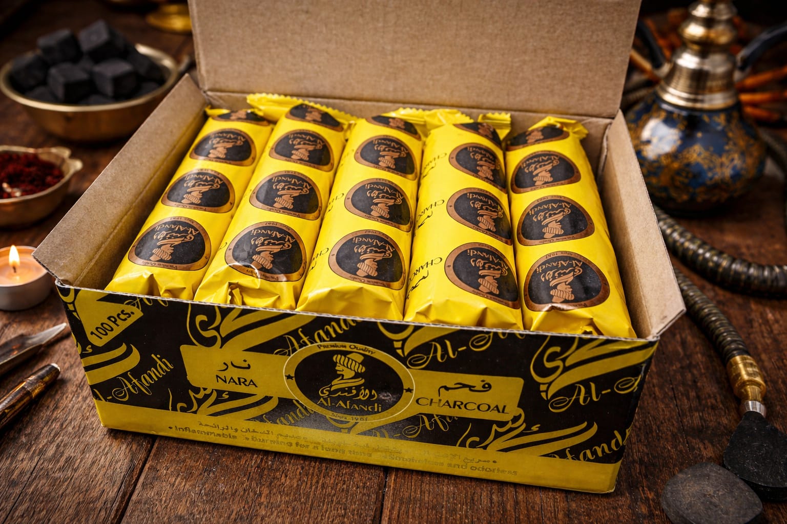 Premium Glass Hookah Set Thumbnail 4