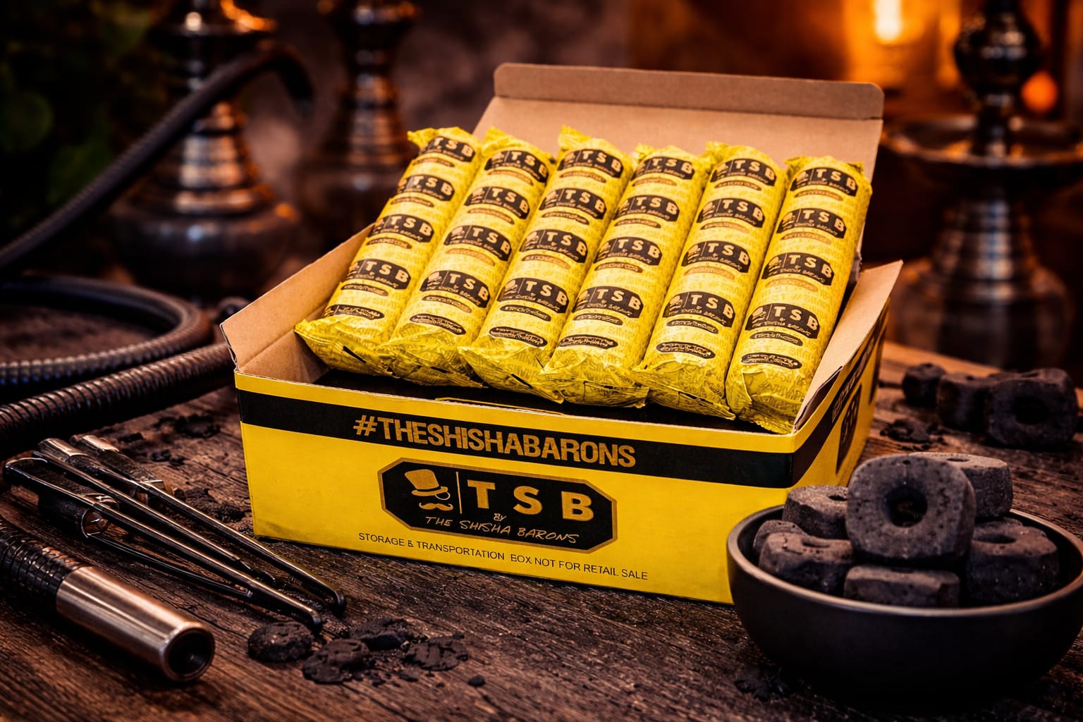 Premium Glass Hookah Set Thumbnail 2