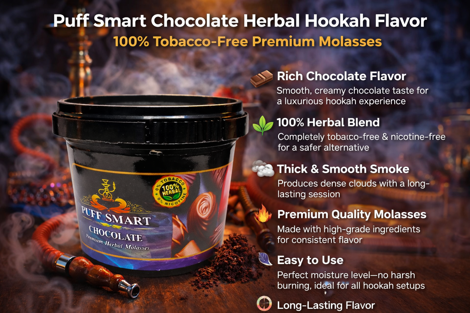 Premium Glass Hookah Set Thumbnail 4