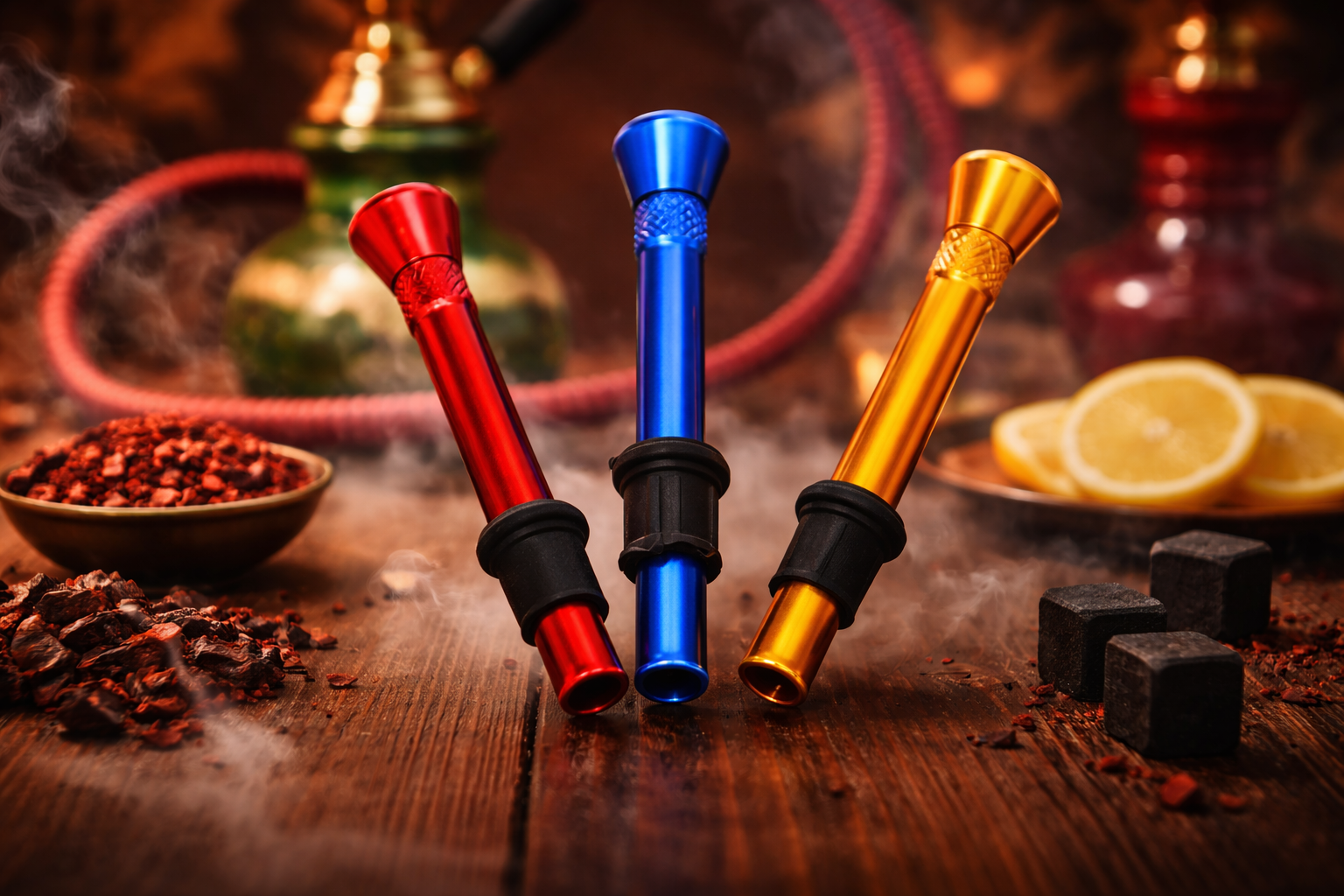 Premium Glass Hookah Set Thumbnail 3